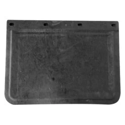 United Pacific® 10604 - Black Mud Flaps