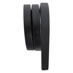 United Pacific® - Black Angled Mud Flap Hanger -Professional Auto Parts Store 10614 wf 02 1