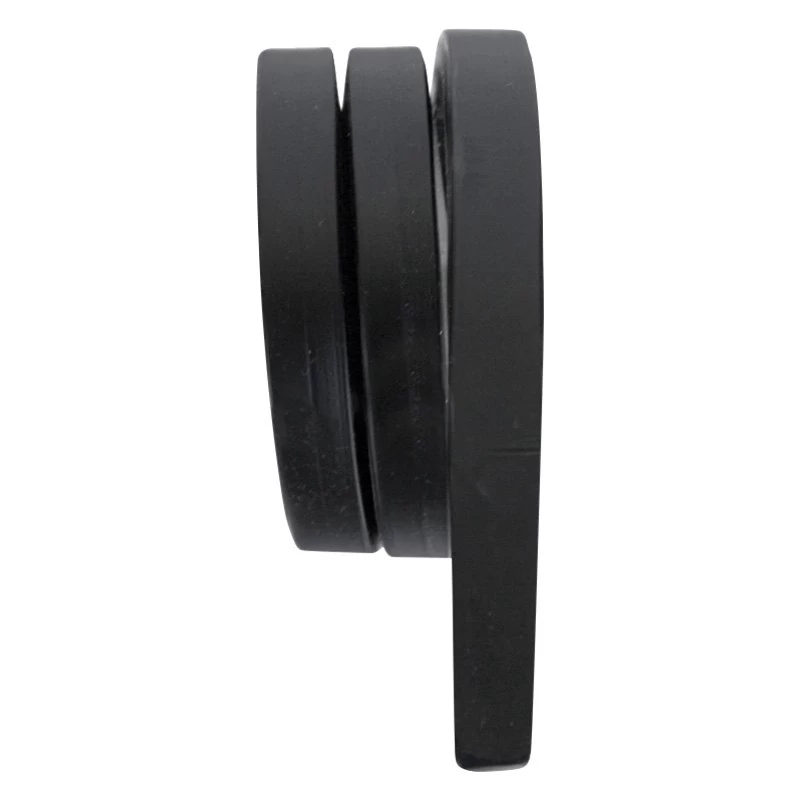 United Pacific® 10614 - Black Angled Mud Flap Hanger 4 United Pacific® 10614 - Black Angled Mud Flap Hanger - Image 2