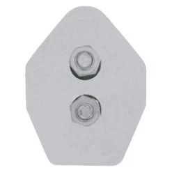 United Pacific® - 45 Degree Angled Heavy Duty Mud Flap Hanger -Professional Auto Parts Store 10649 wf 03