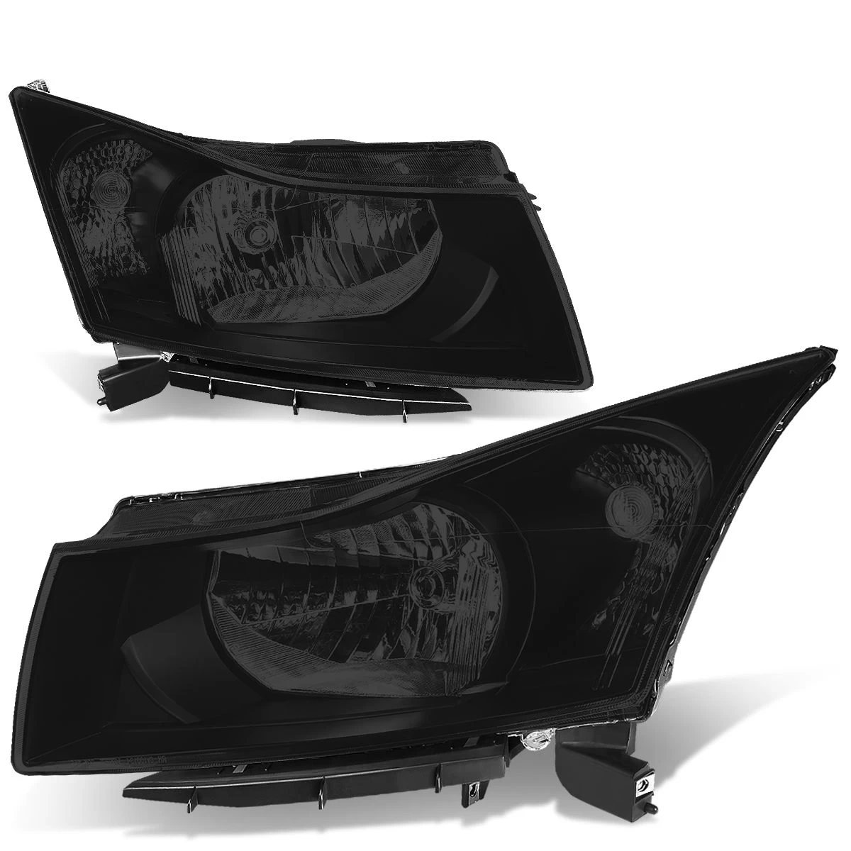 11-15 Chevy Cruze Headlight Assembly (Driver & Passenger Side) - Smoked / Clear 3 11-15 Chevy Cruze Headlight Assembly (Driver & Passenger Side) - Smoked / Clear