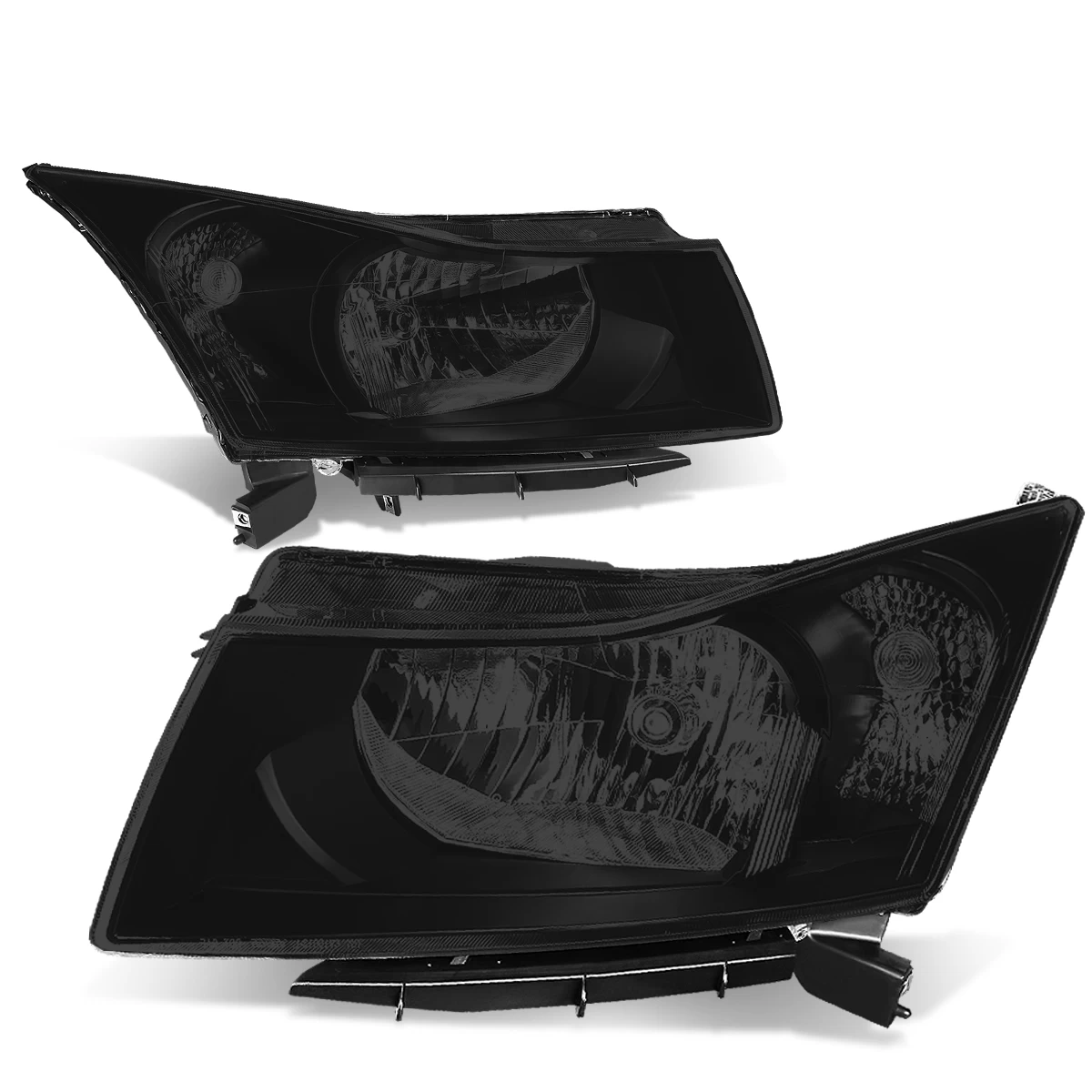 11-15 Chevy Cruze Headlight Assembly (Driver & Passenger Side) - Smoked / Clear 5 11-15 Chevy Cruze Headlight Assembly (Driver & Passenger Side) - Smoked / Clear - Image 3