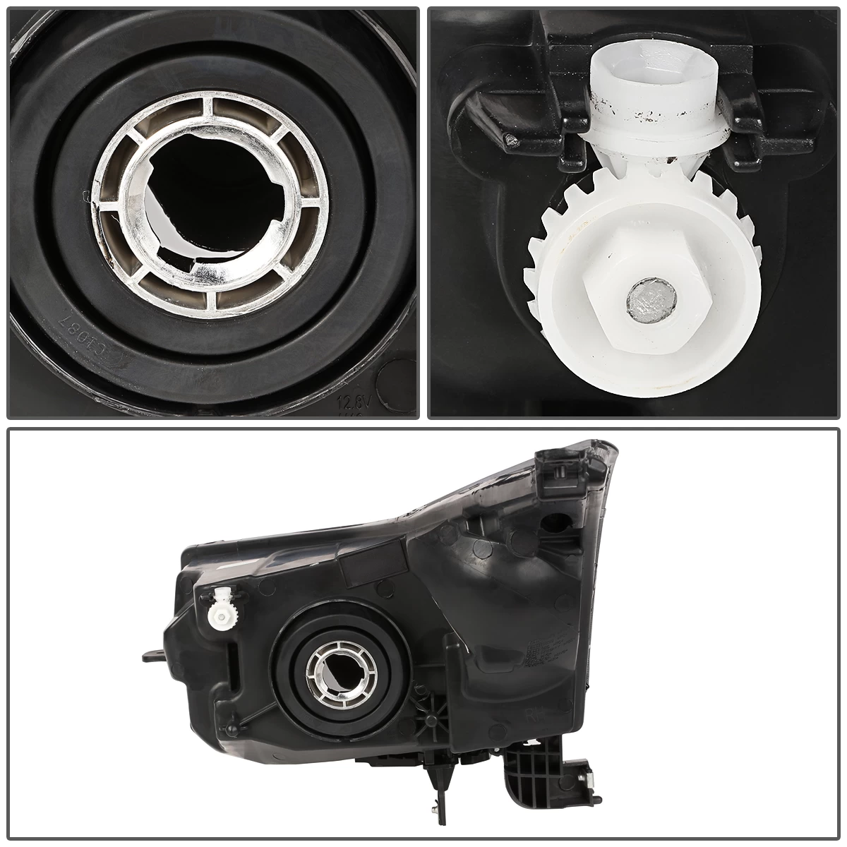 11-15 Chevy Cruze Headlight Assembly (Driver & Passenger Side) - Smoked / Clear 8 11-15 Chevy Cruze Headlight Assembly (Driver & Passenger Side) - Smoked / Clear - Image 6