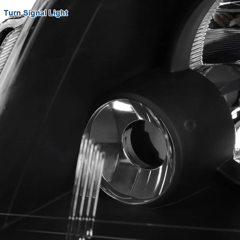 11-18 Dodge Grand Caravan / 08-16 Town & Country Black Headlights Pair 6 11-18 Dodge Grand Caravan / 08-16 Town & Country Black Headlights Pair - Image 4