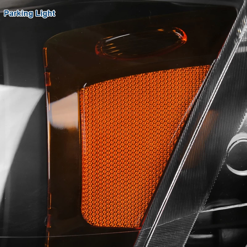 11-18 Dodge Grand Caravan / 08-16 Town & Country Black Headlights Pair 7 11-18 Dodge Grand Caravan / 08-16 Town & Country Black Headlights Pair - Image 5