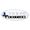 United Pacific® 11017 - "Texas Edition" Chrome Hood Oval Emblem 2 United Pacific® 11017 - "Texas Edition" Chrome Hood Oval Emblem -Professional Auto Parts Store 11017