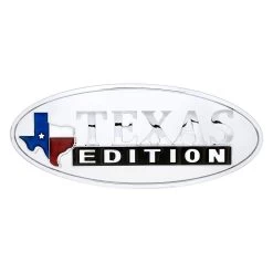United Pacific® 11017 - "Texas Edition" Chrome Hood Oval Emblem