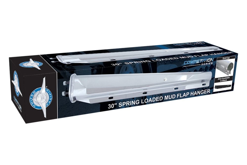 United Pacific® 11321 - Competition Series 30" Heavy Duty Black Mud Flap Hanger 5 United Pacific® 11321 - Competition Series 30" Heavy Duty Black Mud Flap Hanger - Image 3