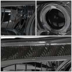 12-14 Ford Focus Pair Of LED Halo Projector Headlight W/ Running Light Strip - Smoked 12 12-14 Ford Focus Pair Of LED Halo Projector Headlight W/ Running Light Strip - Smoked -Professional Auto Parts Store 12 14 ford focus pair of led halo projector headlight w running light strip smoked 113