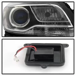 13-15 Chevy Malibu OE-Style Replace Projector Headlights - Black -Professional Auto Parts Store 13 15 chevy malibu oe style replace projector headlights black 123