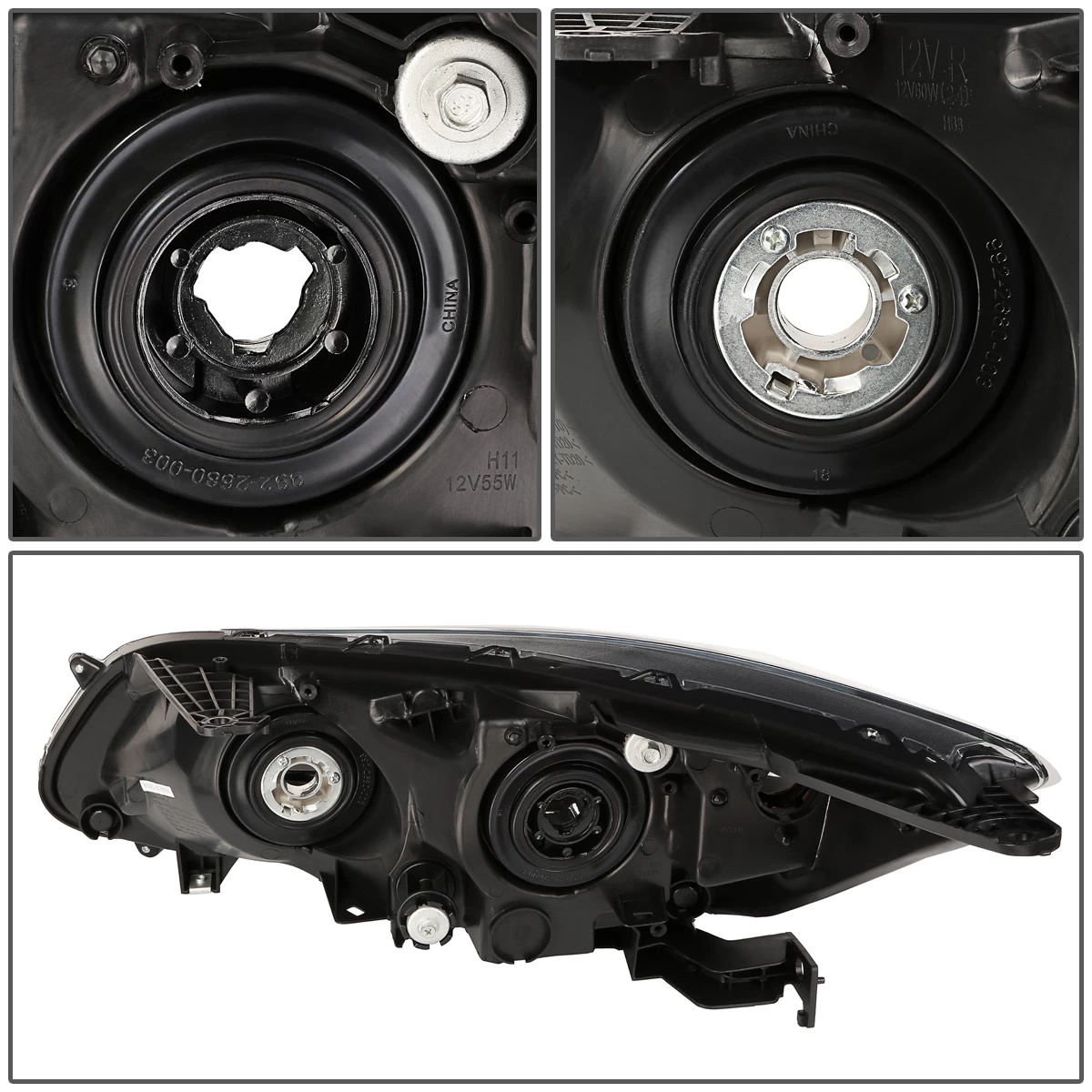 13-15 Honda Accord 4DR Right OE Style Projector Headlight Lamp Replacement 7 13-15 Honda Accord 4DR Right OE Style Projector Headlight Lamp Replacement - Image 5