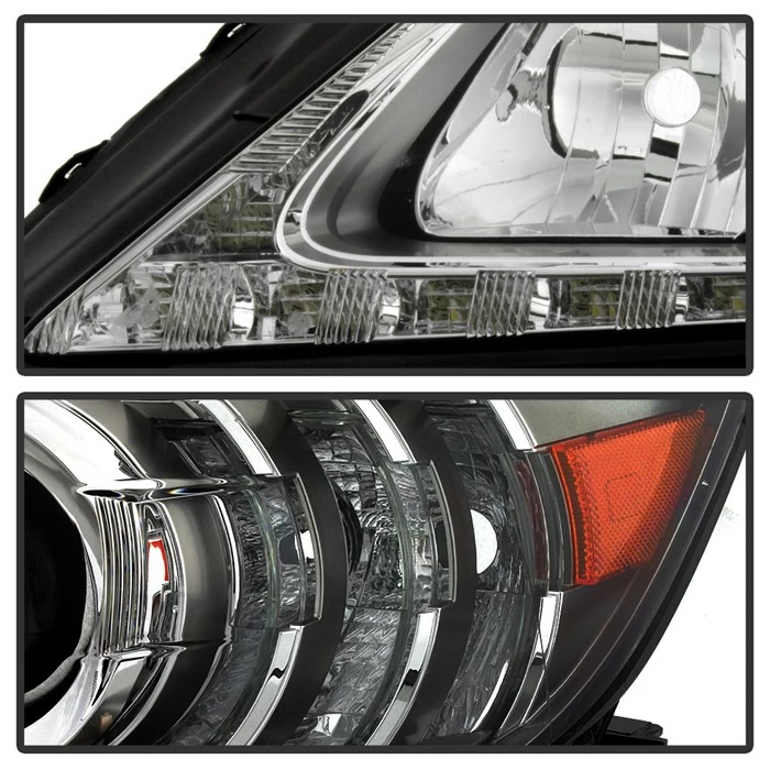 13-15 Lexus ES350 ES300h Halogen Model Projector LED DRL Headlight Driver Side 6 13-15 Lexus ES350 ES300h Halogen Model Projector LED DRL Headlight Driver Side - Image 4