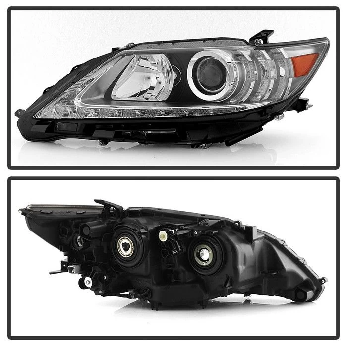 13-15 Lexus ES350 ES300h Halogen Model Projector LED DRL Headlight Driver Side 4 13-15 Lexus ES350 ES300h Halogen Model Projector LED DRL Headlight Driver Side - Image 2