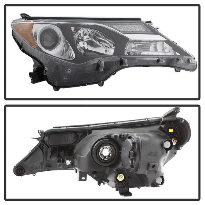 13-15 Toyota RAV4 Replacement Projector Headlights - Passenger Side 4 13-15 Toyota RAV4 Replacement Projector Headlights - Passenger Side - Image 2