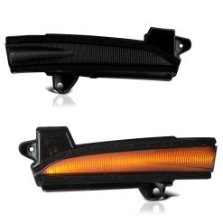 13-20 Ford Fusion Sequential Amber LED Side Mirror Lights - Smoked