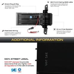 14-18 Chevy Silverado / GMC Sierra LED Towing Mirror Turn Signal Lights [Switchbackk & Sequential] - Clear Lens -Professional Auto Parts Store 14 18 chevy silverado gmc sierra led towing mirror turn signal lights switchbackk sequential clear lens 25