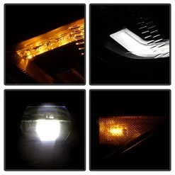 15-18 Ford Focus (Halogen Model) Full LED Headlights W/ LED Light Bar - Black Housing 17 15-18 Ford Focus (Halogen Model) Full LED Headlights W/ LED Light Bar - Black Housing -Professional Auto Parts Store 15 18 ford focus halogen model full led headlights w led light bar black housing 108