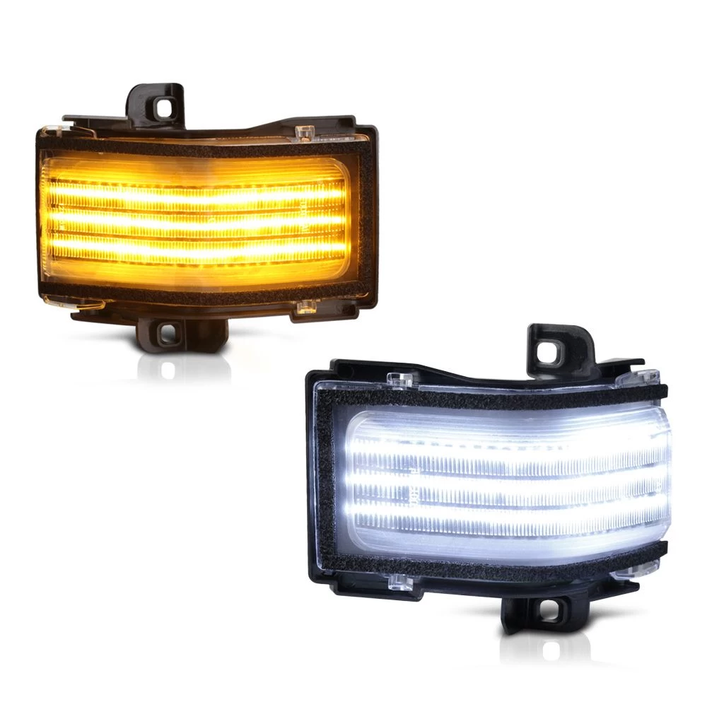 15-20 Ford F150 / 17-22 Super Duty LED Side Mirror Light - Switchback + Sequential Signal - White & Amber 3 15-20 Ford F150 / 17-22 Super Duty LED Side Mirror Light - Switchback + Sequential Signal - White & Amber