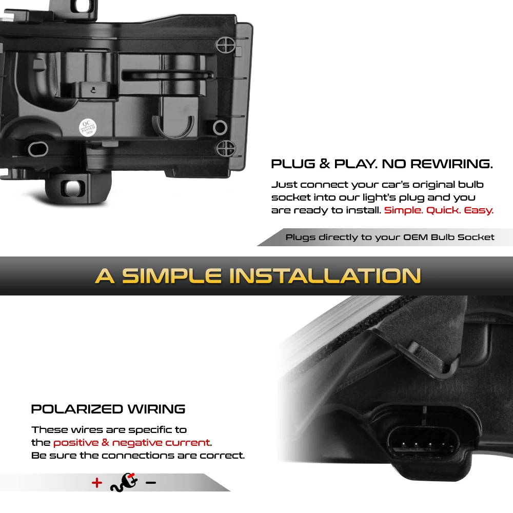 15-20 Ford F150 / 17-22 Super Duty LED Side Mirror Light - Switchback + Sequential Signal - White & Amber 7 15-20 Ford F150 / 17-22 Super Duty LED Side Mirror Light - Switchback + Sequential Signal - White & Amber - Image 5