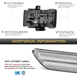 15-20 Ford F150 / 17-22 Super Duty LED Side Mirror Light - Switchback + Sequential Signal - White & Amber 15 15-20 Ford F150 / 17-22 Super Duty LED Side Mirror Light - Switchback + Sequential Signal - White & Amber -Professional Auto Parts Store 15 20 ford f150 17 22 super duty led side mirror light switchback sequential signal white amber 45