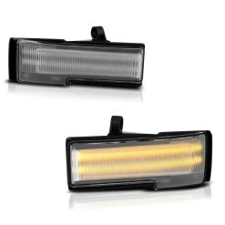 15-20 Ford F150 Sequential Amber LED Side Mirror Light - Clear Lens