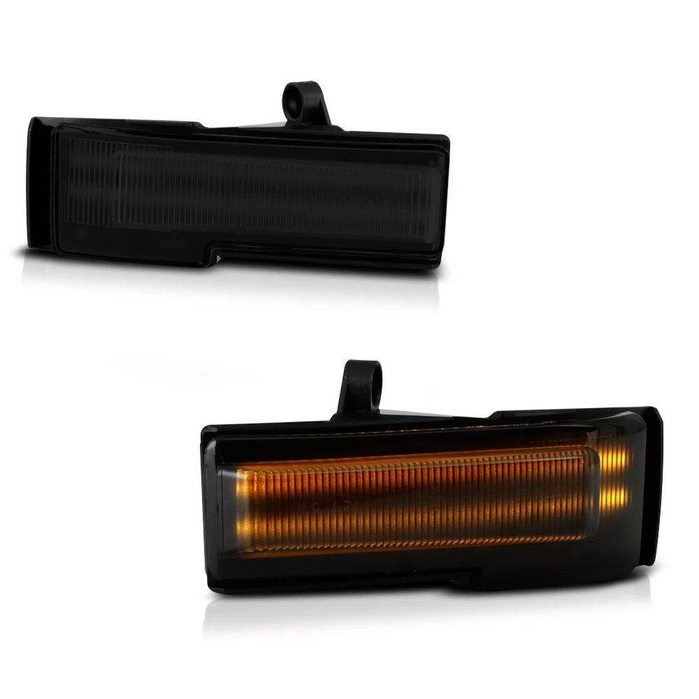 15-20 Ford F150 Sequential Amber LED Side Mirror Light - Smoked Lens 3 15-20 Ford F150 Sequential Amber LED Side Mirror Light - Smoked Lens