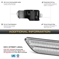 15-21 Lexus NX300 RX350 Sequential LED Side Mirror Lights - Clear -Professional Auto Parts Store 15 21 lexus nx300 rx350 sequential led side mirror lights clear 20