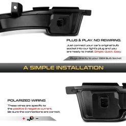 15-22 Ford Mustang Sequential Amber LED Side Mirror Lights - Smoked 14 15-22 Ford Mustang Sequential Amber LED Side Mirror Lights - Smoked -Professional Auto Parts Store 15 22 ford mustang sequential amber led side mirror lights smoked 22