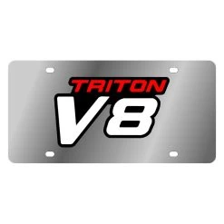 Eurosport Daytona® - Ford Motor Company License Plate With Triton V8 Logo