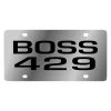 Eurosport Daytona® - Ford Motor Company Polished License Plate With Black Ford Boss 429 Logo 2 Eurosport Daytona® - Ford Motor Company Polished License Plate With Black Ford Boss 429 Logo -Professional Auto Parts Store 1556 1
