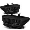 16-22 Toyota Tacoma OE-Style Projector Headlights - Smoked / Clear -Professional Auto Parts Store 16 18 toyota tacoma oe style projector headlights smoked clear 47