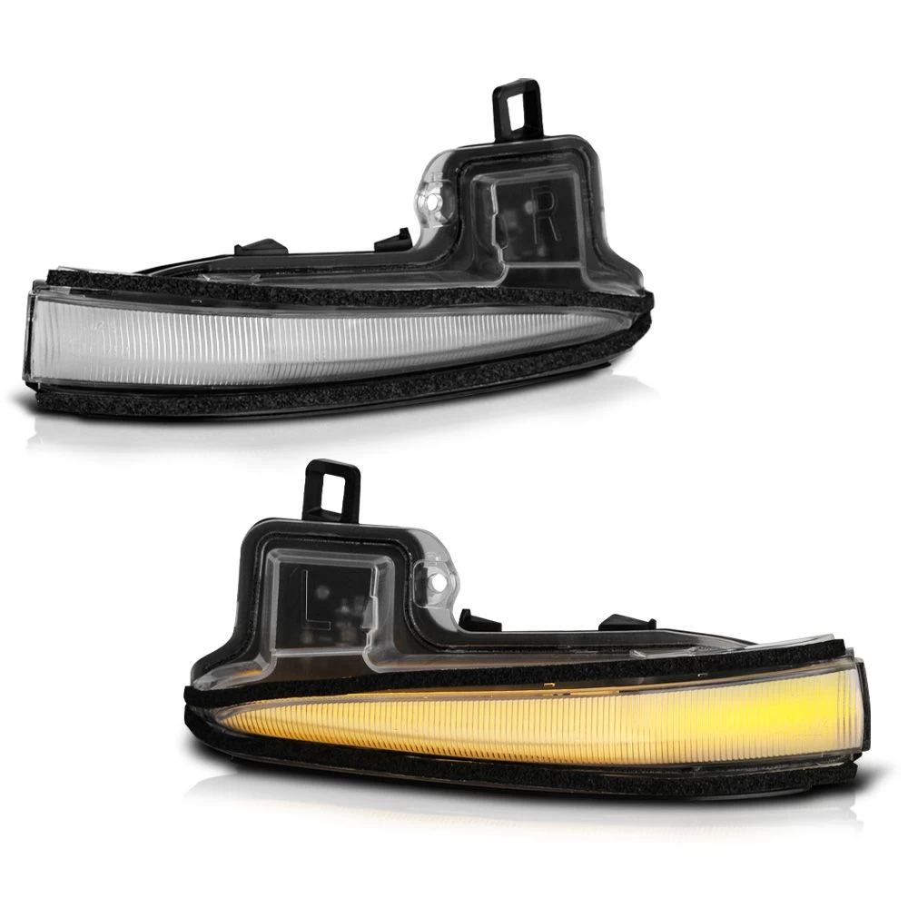 16-23 Toyota Tacoma/19-23 RAV4 Sequential LED Side Mirror Lights - Clear Lens 3 16-23 Toyota Tacoma/19-23 RAV4 Sequential LED Side Mirror Lights - Clear Lens