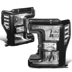 17-19 Ford F250 F350 Super Duty Black Housing Headlight Lamps Replacement 13 17-19 Ford F250 F350 Super Duty Black Housing Headlight Lamps Replacement -Professional Auto Parts Store 17 19 ford f250 f350 super duty black housing headlight lamps replacement 111