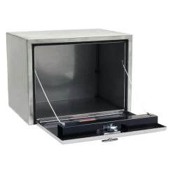 Buyers® 1702610 - Single Drop Door Underbody Tool Box With Die Cast Compression Latch