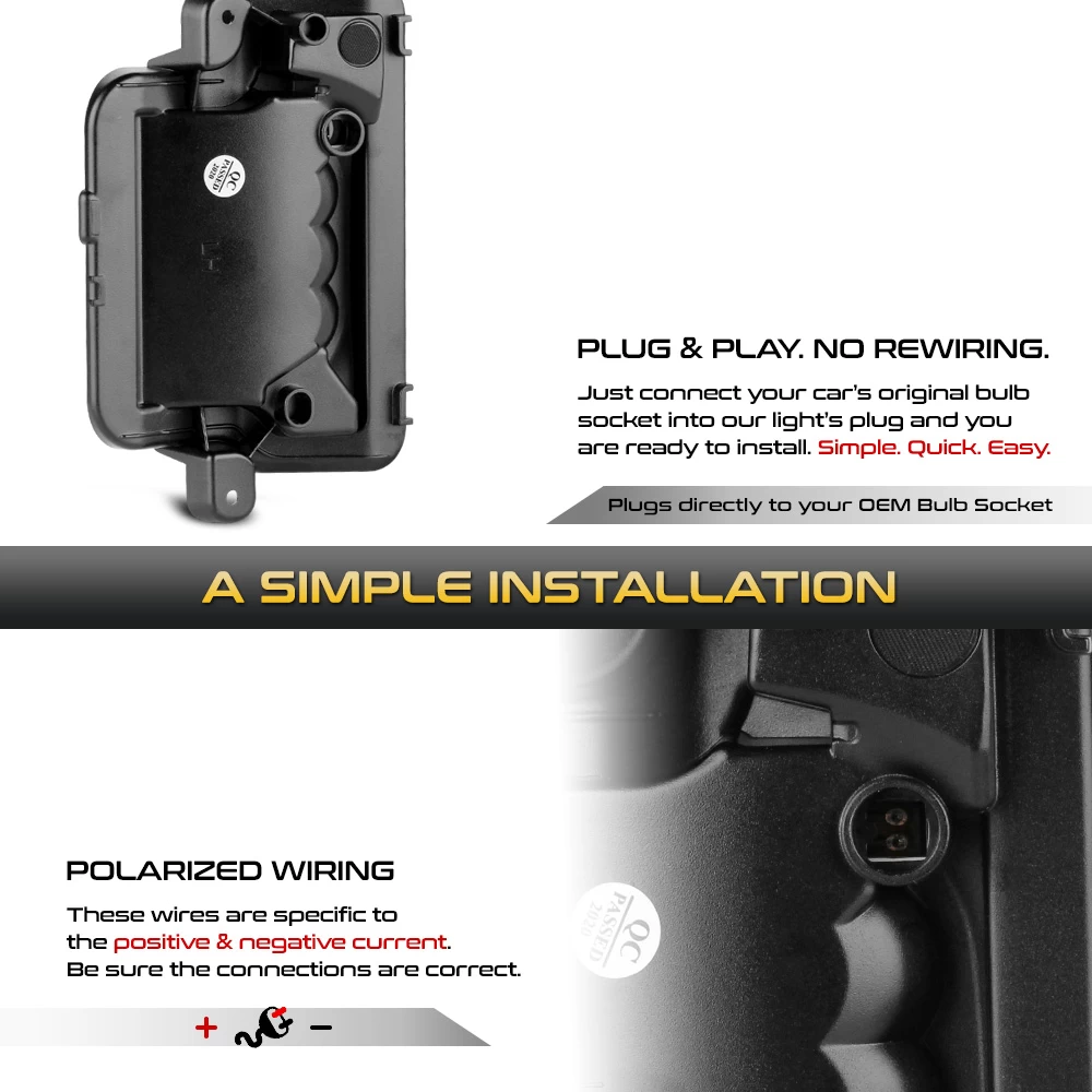 18-22 Jeep Wrangler / Gladiator Sequential LED Side Mirror Lights - Smoked 7 18-22 Jeep Wrangler / Gladiator Sequential LED Side Mirror Lights - Smoked - Image 5