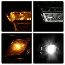 2019-2022 Dodge Ram 1500 LED DRL Strip / Sequential Turn Projector Headlights - Chrome -Professional Auto Parts Store 19 21 dodge ram 1500 led drl strip sequential turn projector headlights chrome 94