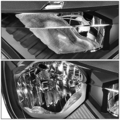 19-21 Ford Ranger XL XLT Headlights - Black Housing Clear Corner -Professional Auto Parts Store 19 21 ford ranger xl xlt headlights black housing clear corner 116