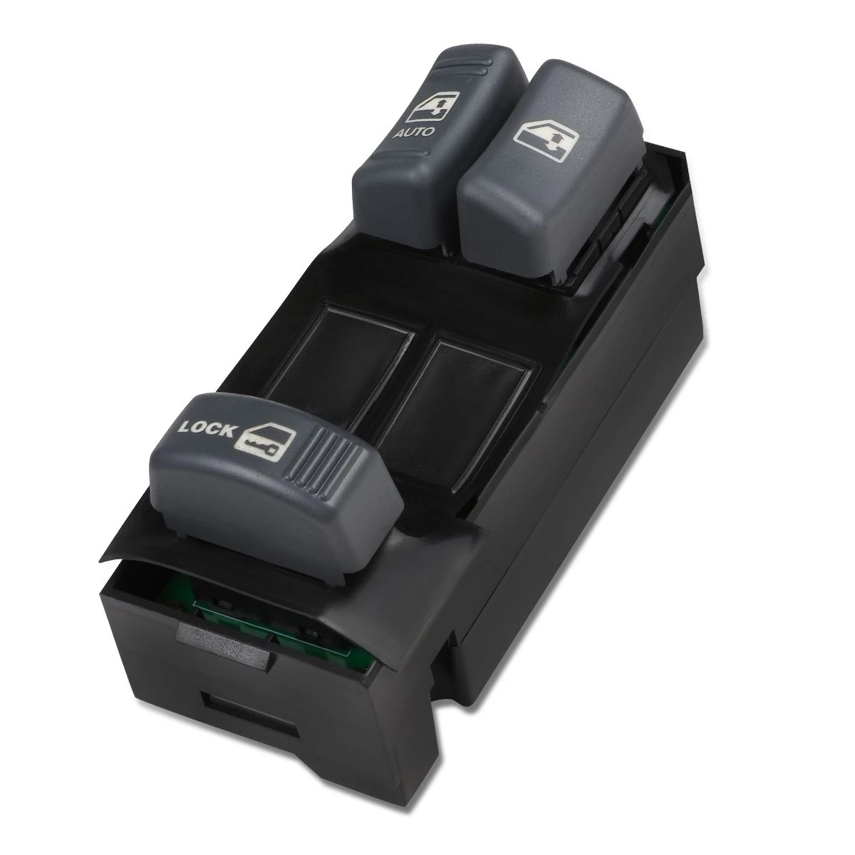 1995-1999 Chevy CK Pick Up 2 Dr Factory Style Driver Side Master Power Window Lifter Switch,Black 4 1995-1999 Chevy CK Pick Up 2 Dr Factory Style Driver Side Master Power Window Lifter Switch,Black - Image 2