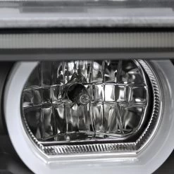 1995-2001 BMW E38 7-Series LED Halo DRL Projector Headlights - Black 12 1995-2001 BMW E38 7-Series LED Halo DRL Projector Headlights - Black -Professional Auto Parts Store 1995 2001 bmw e38 7 series led halo drl projector headlights black 214