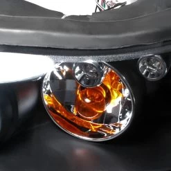 1997-2003 Chevy Malibu Angel Eye Halo & LED Projector Headlights - Black 14 1997-2003 Chevy Malibu Angel Eye Halo & LED Projector Headlights - Black -Professional Auto Parts Store 1997 2003 chevy malibu angel eye halo led projector headlights black 190