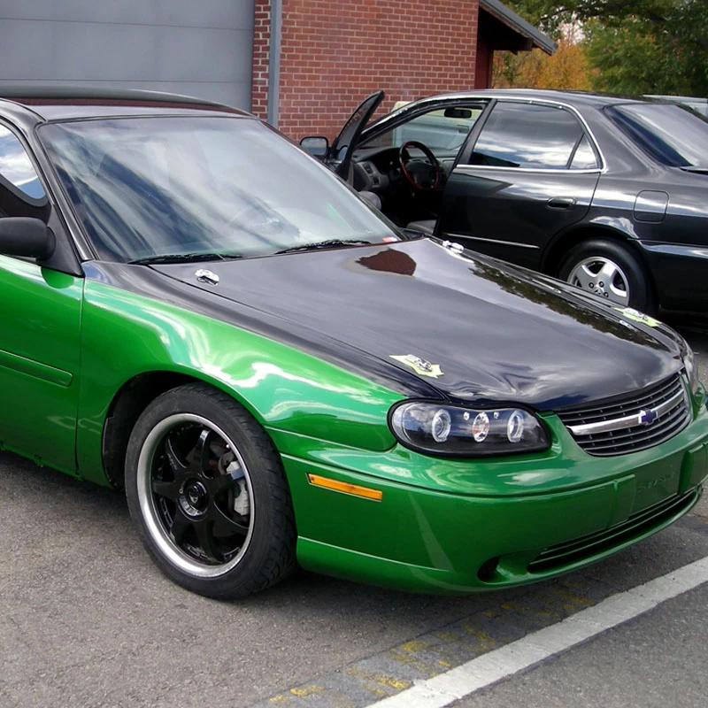 1997-2003 Chevy Malibu Angel Eye Halo & LED Projector Headlights - Black 9 1997-2003 Chevy Malibu Angel Eye Halo & LED Projector Headlights - Black - Image 7