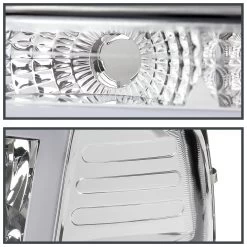 1999-2002 Chevy Silverado LED Tube Headlights+Bumper Signal - Chrome -Professional Auto Parts Store 1999 2002 chevy silverado led tube headlights bumper signal chrome 78