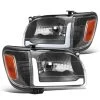 2001-2004 Toyota Tacoma OE-Style Headlights W/ LED DRL Bar & Corner Lights - Black Housing -Professional Auto Parts Store 2001 2004 toyota tacoma oe style headlights w led drl bar corner lights black housing 79
