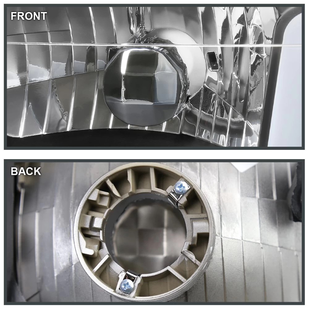 2001-2004 Toyota Tacoma OE-Style Headlights W/ LED DRL Bar & Corner Lights - Black Housing 7 2001-2004 Toyota Tacoma OE-Style Headlights W/ LED DRL Bar & Corner Lights - Black Housing - Image 5