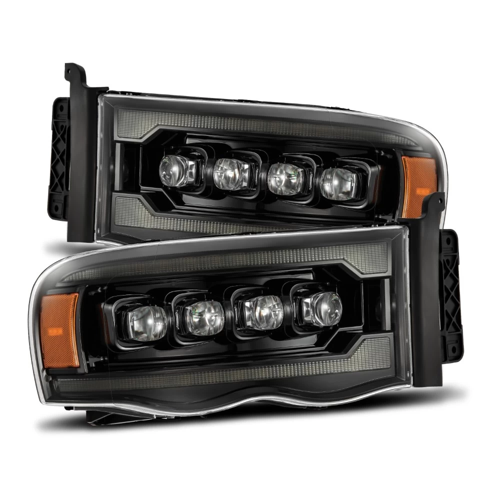 AlphaRex 2002-2005 Dodge Ram NOVA-Series LED Projector Headlights Jet Black 3 AlphaRex 2002-2005 Dodge Ram NOVA-Series LED Projector Headlights Jet Black