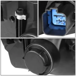 2003-2004 Ford Focus OE-Style Headlights - Black Housing Clear Reflector -Professional Auto Parts Store 2003 2004 ford focus oe style headlights black housing clear reflector 79