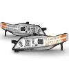 2004-2005 / 2006-2008 Acura TL W/ LED Signal DRL Projector Headlights - Chrome -Professional Auto Parts Store 2004 2008 acura tl w led signal drl projector headlights chrome 121