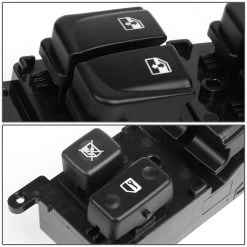 2005-2007 Hyundai Sonata Factory Style Driver Side Master Power Window Lifter Switch For Hyundai Sonata 2005-2007, Black 10 2005-2007 Hyundai Sonata Factory Style Driver Side Master Power Window Lifter Switch For Hyundai Sonata 2005-2007, Black -Professional Auto Parts Store 2005 2007 hyundai sonata factory style driver side master power window lifter switch for hyundai sonata 2005 2007 black 12