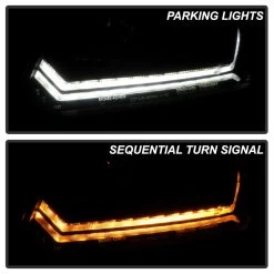 2006-2008 Audi A6 [Halogen Models] LED Sequential Signal Projector Headlights - Black -Professional Auto Parts Store 2006 2008 audi a6 halogen models led sequential signal projector headlights black 81