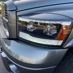 AlphaRex Luxx 06-08 Dodge RAM Dual Projector [Full LED] Headlights - Black -Professional Auto Parts Store 2006 2008 dodge ram dual projector full led headlights black 206